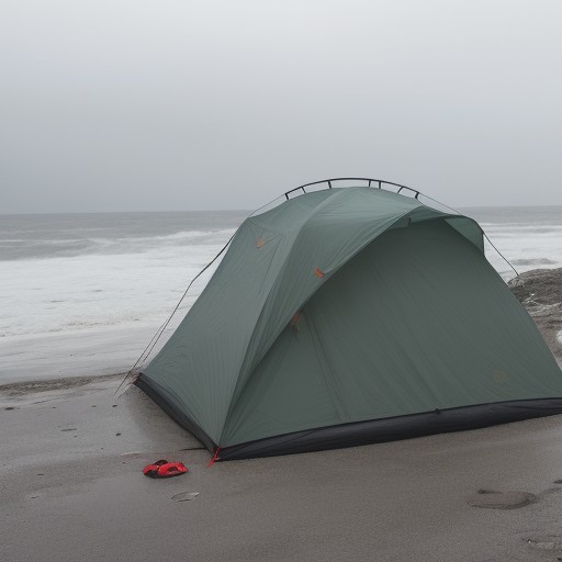 【海釣り】雨の中での出撃判断 | 安全に釣行するための基準 をイメージした自然風景の写真