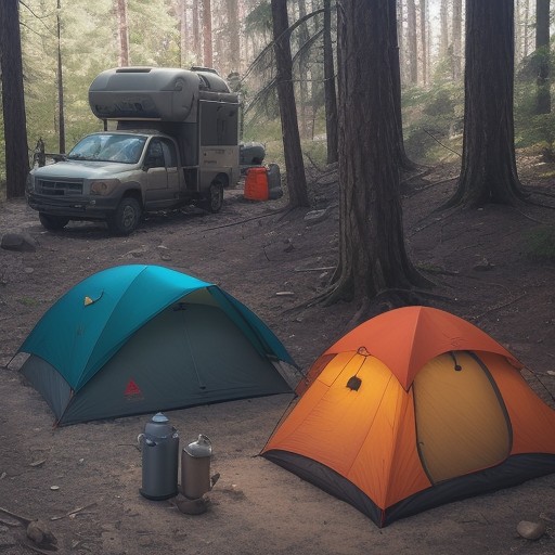 【キャンプバーナー】ガス缶の交換手順 | 安全な取り扱い方と注意点 をイメージした自然風景の写真