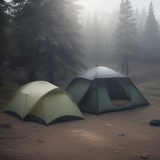 【キャンプ】体調不良時の判断基準 | 中止か続行かの見極め方 をイメージした自然風景の写真