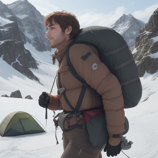 【登山ザック】肩ベルトにクッションを追加 | 肩への負担を減らす方法 をイメージした 山 の写真