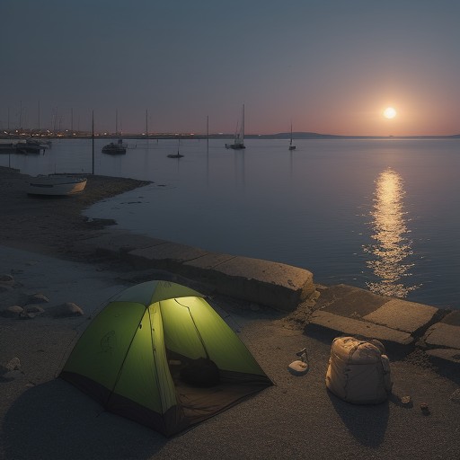 【アジ釣り】夜の港での立ち回り | 釣果を伸ばすポイントとコツ をイメージした自然風景の写真