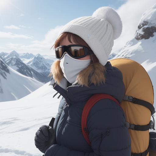 【ウィンタースポーツ】雪山の強い日差し対策 | おすすめのアイテムと方法 をイメージした 冬、雪景色、冬 の写真