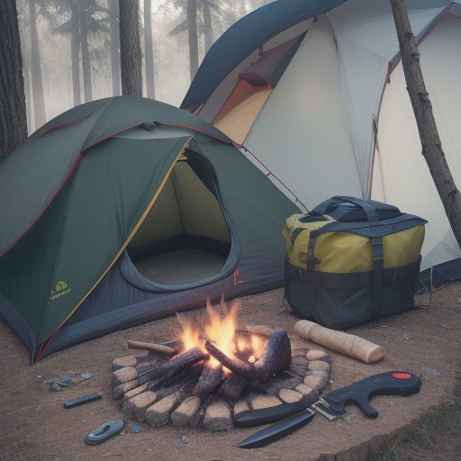 【キャンプ】刃物の扱い方 | 怪我を防ぐための道具選びと注意点 をイメージした自然風景の写真