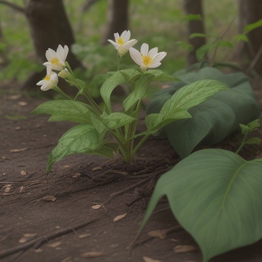 【ドクウツギ】葉と茎で見分ける | 触れる前に確認したい特徴 をイメージした 春、夏 の写真