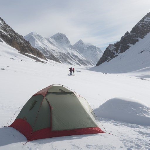 【冬山登山】インナーの組み合わせ | 体温を保つ重ね着の方法 をイメージした 冬、雪景色、山、冬、山 の写真