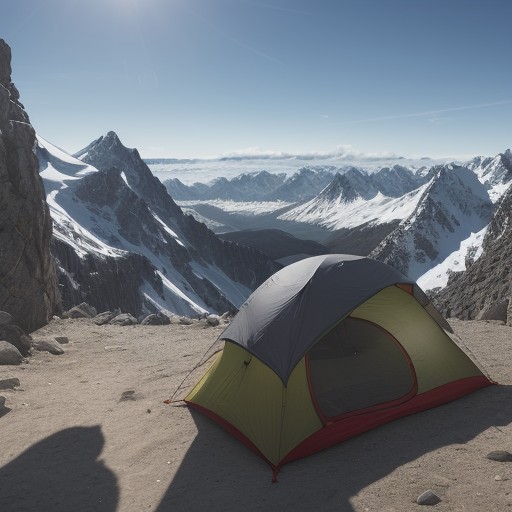 【登山】稜線の強い日差しへの備え | おすすめの装備と対策法 をイメージした 山、稜線 の写真