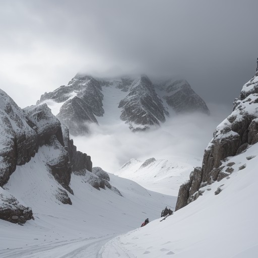 【登山】低気圧による天候悪化のサイン | 山頂での判断基準と対策 をイメージした 山 の写真