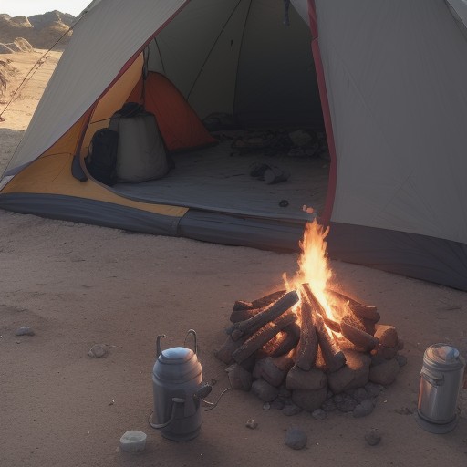 【キャンプバーナー】火力の低下を防ぐ詰まり解消 | 手入れの方法と手順 をイメージした自然風景の写真