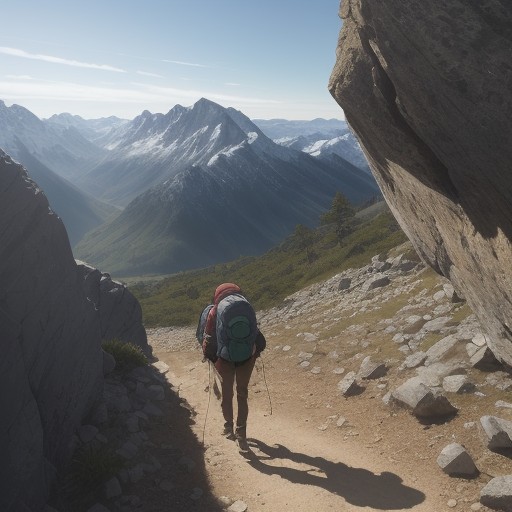 【登山の歩き方】疲れにくい足運びのコツ | 山行を楽にする方法 をイメージした 山 の写真