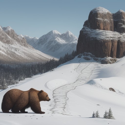 【ヒグマ】足跡の見分け方 | 山歩きで注意したい特徴とポイント をイメージした 山、ハイキング の写真