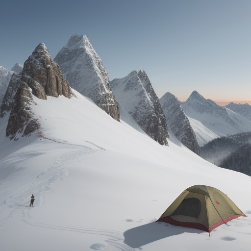 【登山】道に迷った時の対処法 | 生還するための脱出ルートの選び方 をイメージした 山、稜線 の写真