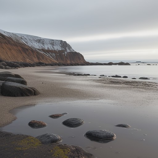 【潮位】海の安全な歩き方 | 水温とタイミングの確認方法 をイメージした 冬 の写真