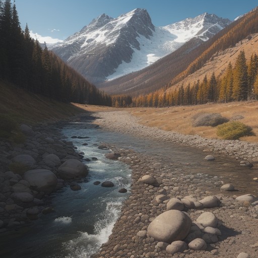 【ニジマス】渓流での釣りポイント | 効率的な攻略方法 をイメージした 山 の写真