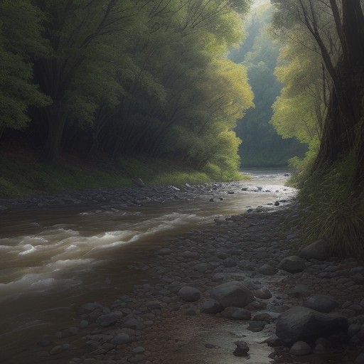 【川の増水】濁りの予測方法 | 安全に釣りをするための判断基準 をイメージした 川、川 の写真