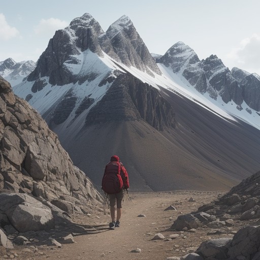 【登山】足首の固定方法 | 怪我を防ぐサポーターと靴紐の結び方 をイメージした 山 の写真