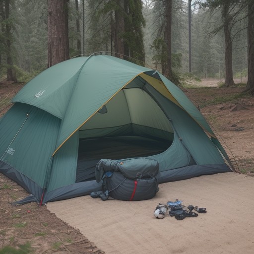 【キャンプギア】上級者が選ぶ道具 | 効率的なパッキングと活用法 をイメージした自然風景の写真