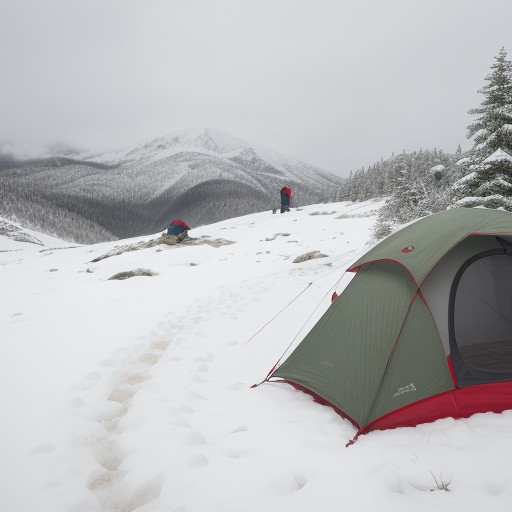 【登山ウエア】初心者の選び方 | 山歩きに合う服装の組み合わせ をイメージした 山、冬 の写真