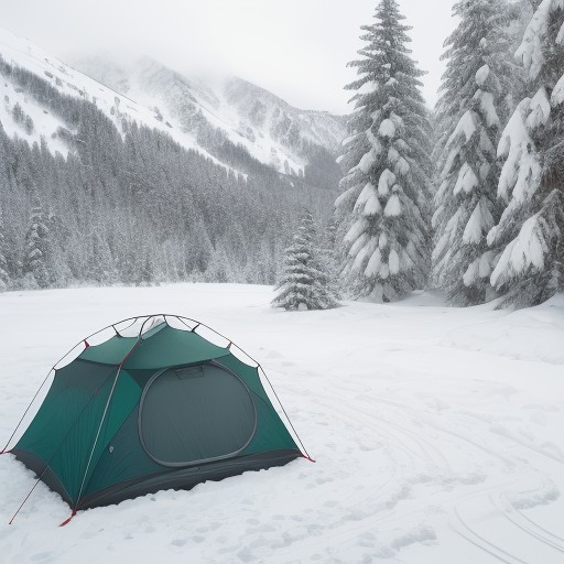 【スキーウェア】撥水力を戻す手順 | 自宅でできる復活方法 をイメージした 雪景色 の写真