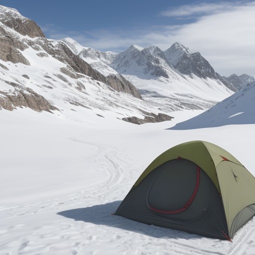 【残雪期登山】装備とルート選び | 安全に登るための注意点 をイメージした 春、雪景色、山、雪景色、雪景色 の写真