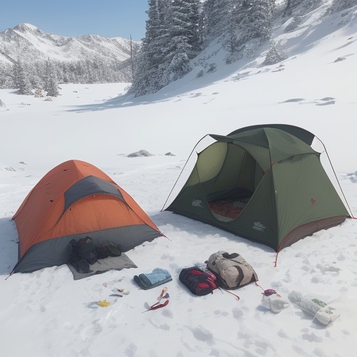 【救急セット】登山の持ち物リスト | 怪我や急病に備える中身の選び方 をイメージした 冬、山 の写真