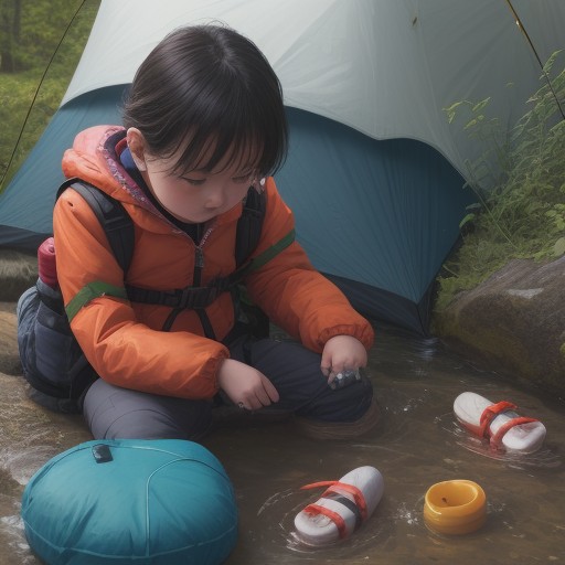 【ライフジャケット】子供向けおすすめモデル | 安全に選ぶポイントと選び方 をイメージした 夏、川 の写真