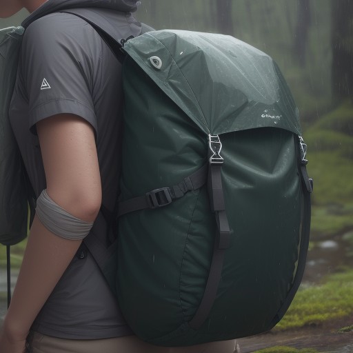 【登山バッグ】雨の日でも安心な防水素材 | おすすめの選び方と対策 をイメージした ハイキング、ハイキング の写真