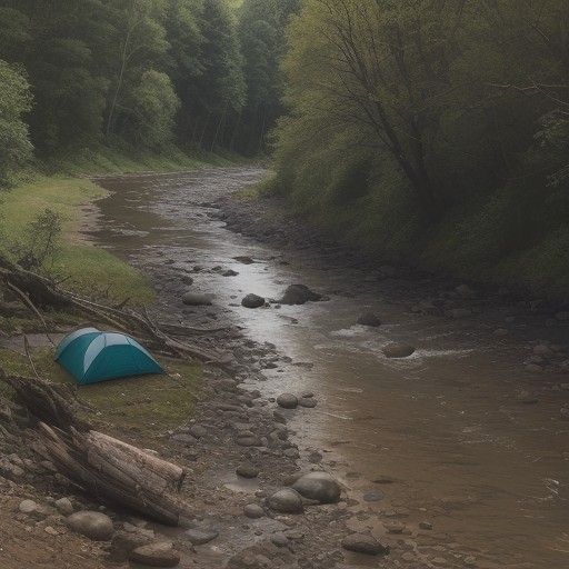 【川の水位】確認する方法 | 安全に釣行するための準備と注意点 をイメージした 川 の写真