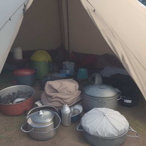 【キャンプギア】長く使うための手入れ | 道具のメンテナンス方法 をイメージした自然風景の写真