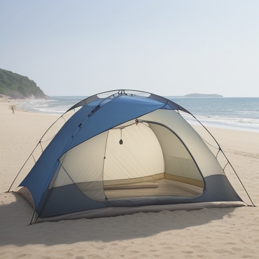 【ビーチキャンプ】砂浜で使いやすいテント | 選び方とおすすめのモデル をイメージした 夏 の写真