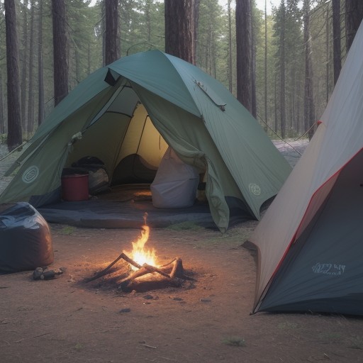 【キャンプマナー】基本のルール | みんなが気持ちよく過ごすための心得 をイメージした自然風景の写真