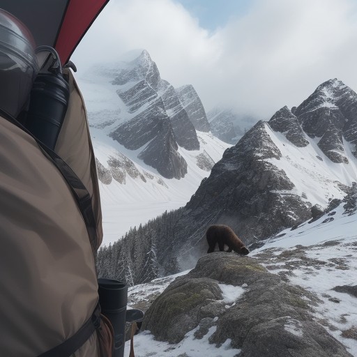 【クマ除け】登山の安全を守る準備 | おすすめの対策グッズと使い方 をイメージした 山、山 の写真