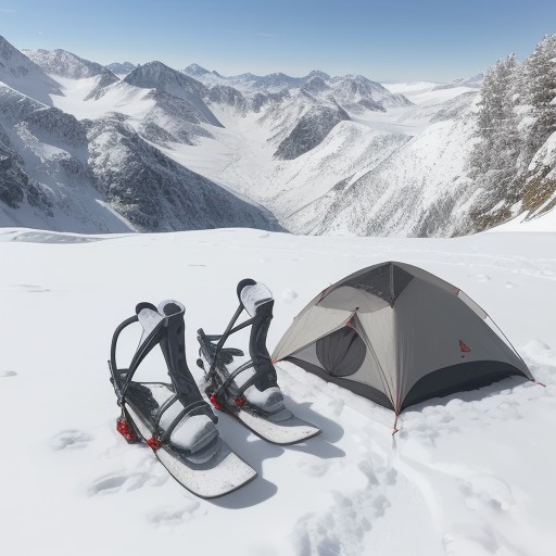 【スノーシュー】おすすめブランドの選び方 | 雪山歩きの道具選び をイメージした 雪景色、冬、雪景色、山、雪景色、山 の写真