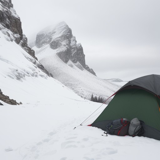 【冬山登山】初心者が準備すべき装備 | 雪山の歩き方と注意点 をイメージした 冬、雪景色、山、冬 の写真