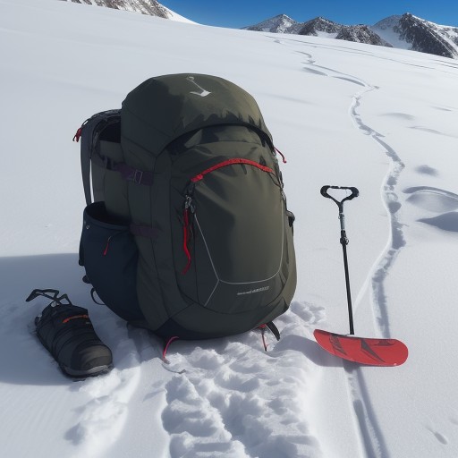 【バックカントリー】スキーに必要な装備リスト | 雪山での安全な行動に をイメージした 冬、雪景色、山 の写真