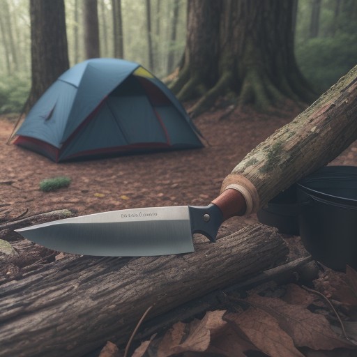 【ブッシュクラフトナイフ】おすすめの選び方 | 道具で変わるキャンプの体験 をイメージした自然風景の写真