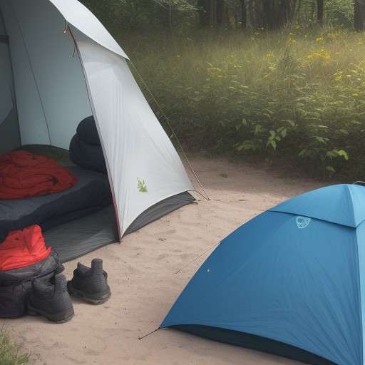 【ソロキャンプ】夏の服装選び | 虫除けと暑さ対策のポイント をイメージした 夏、冬 の写真