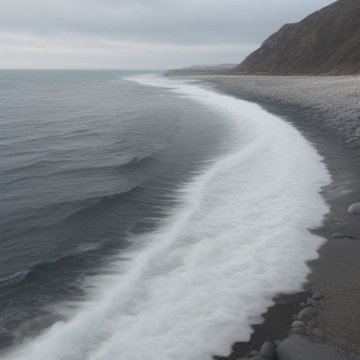 【海】荒れる前のサイン | 釣り人が意識したい波の変化と予兆 をイメージした自然風景の写真