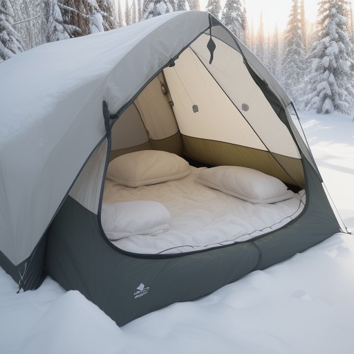【冬用寝袋】寒さを防ぐ選び方 | キャンプで使うおすすめの製品 をイメージした 冬 の写真