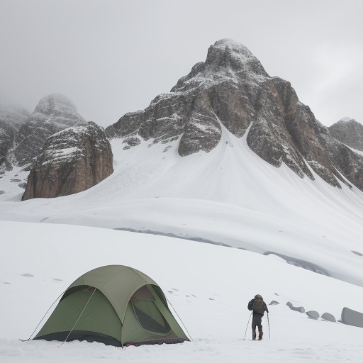 【登山】稜線の風速判断 | 安全に歩くための目安と方法 をイメージした 山、稜線 の写真
