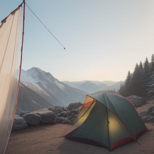 【キャンプ】ロープの結び方の基礎 | 初心者が覚えるべき種類と手順 をイメージした自然風景の写真