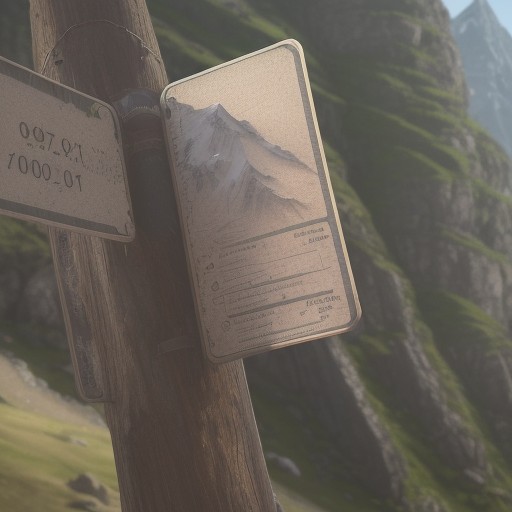 【道迷い】登山のルート確認 | 迷わないための回避策と準備 をイメージした 山、登山道、ハイキング の写真