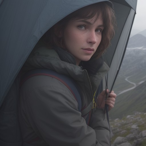 【登山】天候による出発判断 | 山行を決めるチェックポイント をイメージした 山 の写真