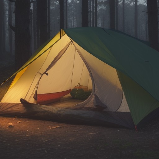 【充電式ランタン】おすすめの選び方 | キャンプで役立つ機能と活用法 をイメージした自然風景の写真