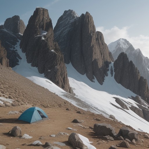 【登山】危険箇所の見極め方 | 安全なルート選びのポイント をイメージした 山 の写真
