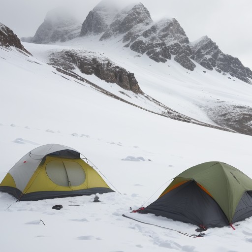 【雪山サバイバル】生き残るための技術 | 装備と行動のポイント をイメージした 雪景色、山、雪景色 の写真