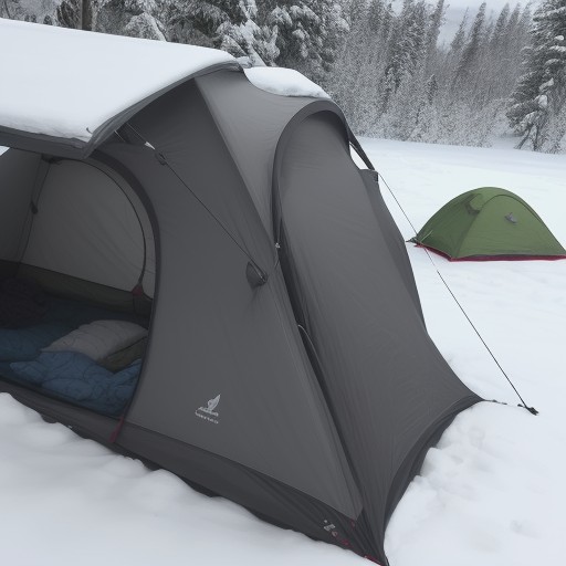 【車中泊】キャンプの睡眠を改善する | おすすめの便利グッズと配置方法 をイメージした 冬 の写真