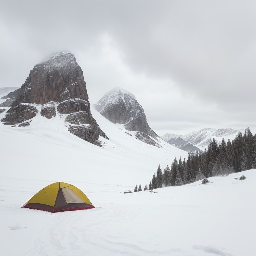 【登山】局地的な雨の予測方法 | 山行前の準備と対策 をイメージした 山 の写真