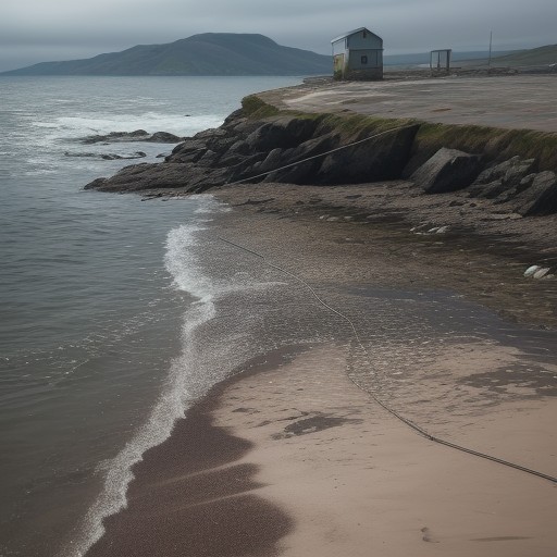 【潮の流れ】海釣りの危険を避ける方法 | 安全なポイント選びのコツ をイメージした自然風景の写真