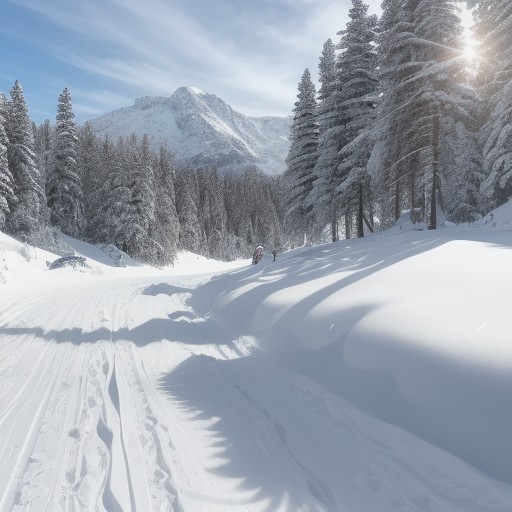 【スノーボード】初心者の滑り方 | 雪山で練習するコツと手順 をイメージした 雪景色、山、雪景色、雪景色 の写真
