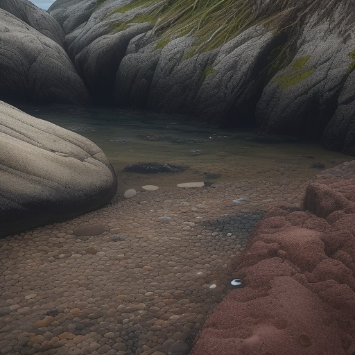 【潮溜まり】海の生き物を観察する注意点 | 危険な場所と回避方法 をイメージした自然風景の写真